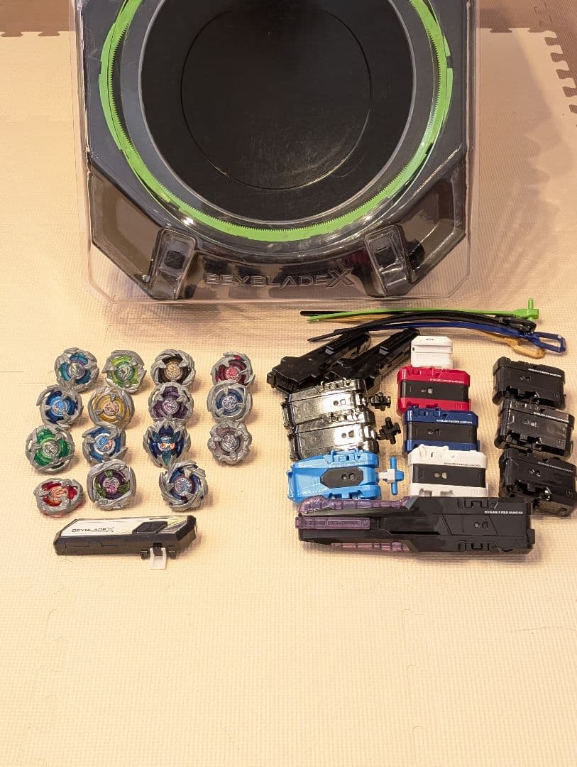 【引退品】ベイブレードx　スタジアム・ベイバトルパス有り