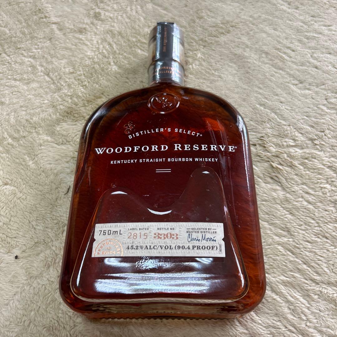 ウッドフォードリザーブ バーボンウイスキー 750mL