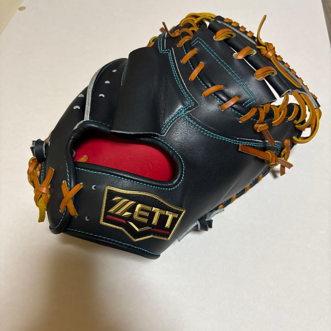 ZETTプロステイタス軟式オーダー　キャッチャーミット　森モデル