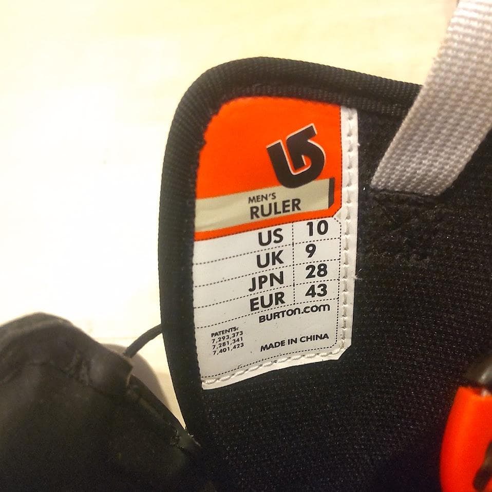 BURTON バートン RULER ルーラー スノーボードブーツ 28cm S9
