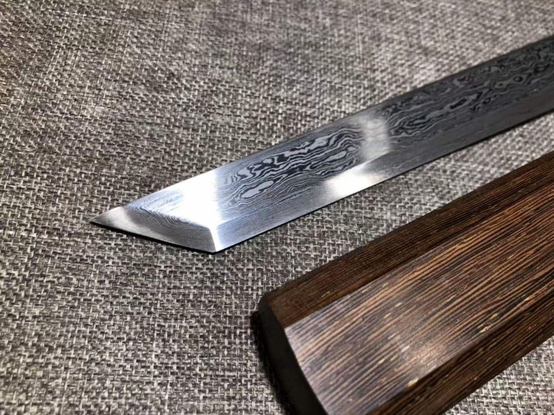 武具　刀装具　日本刀　模造刀   居合刀    肋差   短刀 花梨木六稜唐横刀