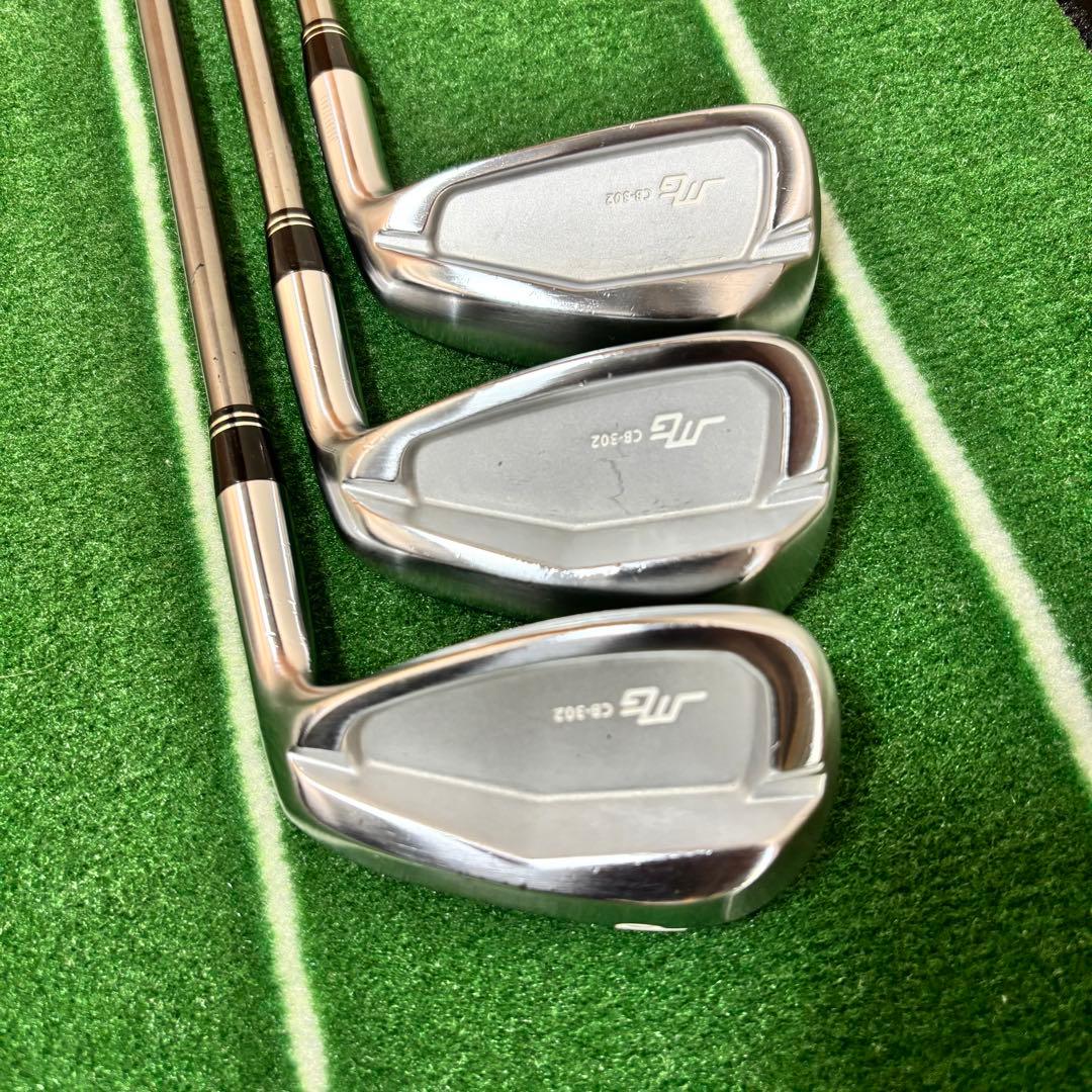 チップゴルフ CB-302 8～P 3本 ショートピッチレングス ADC-01＋