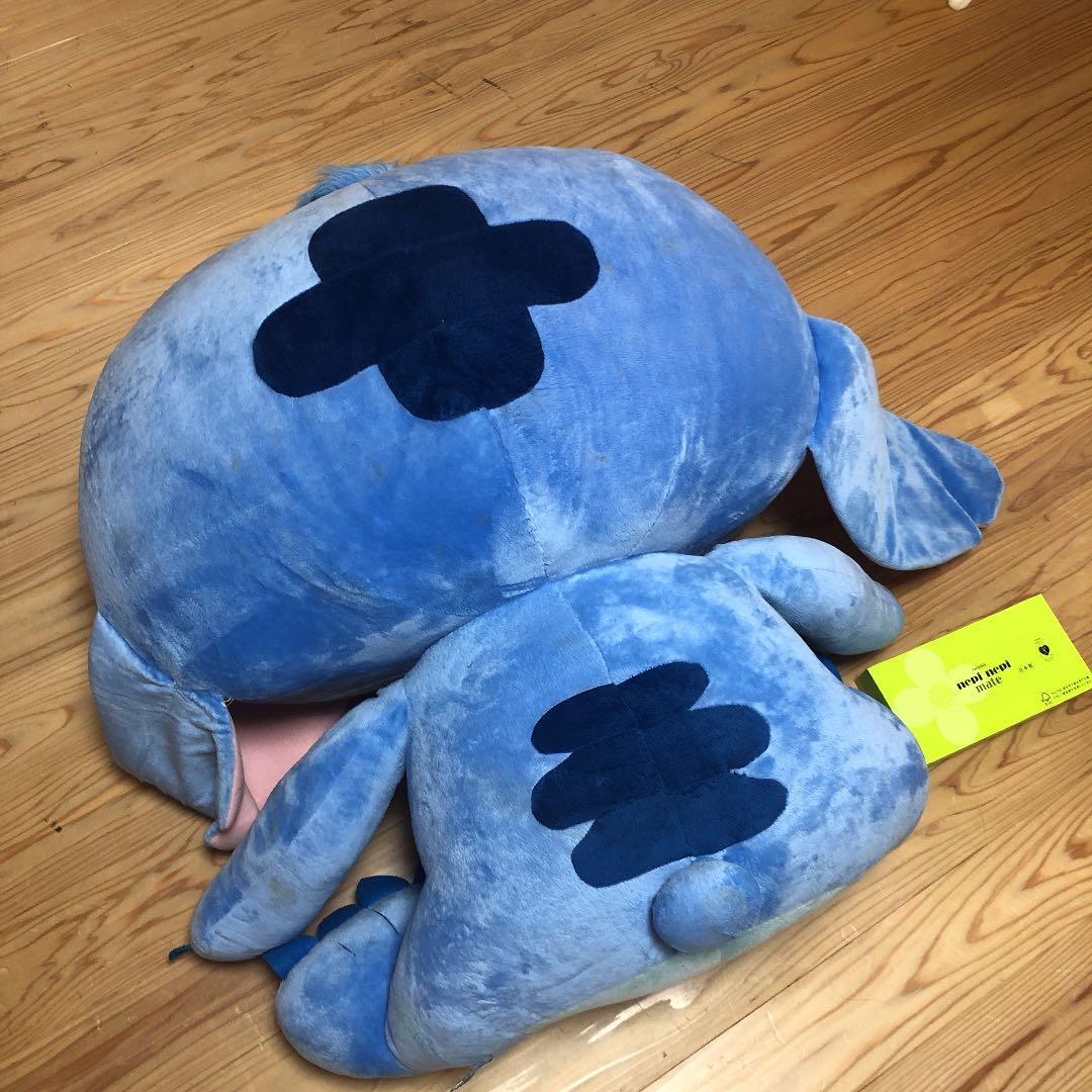お値下げ【美品】スティッチ ぬいぐるみ 85cm 超超特大 正規品