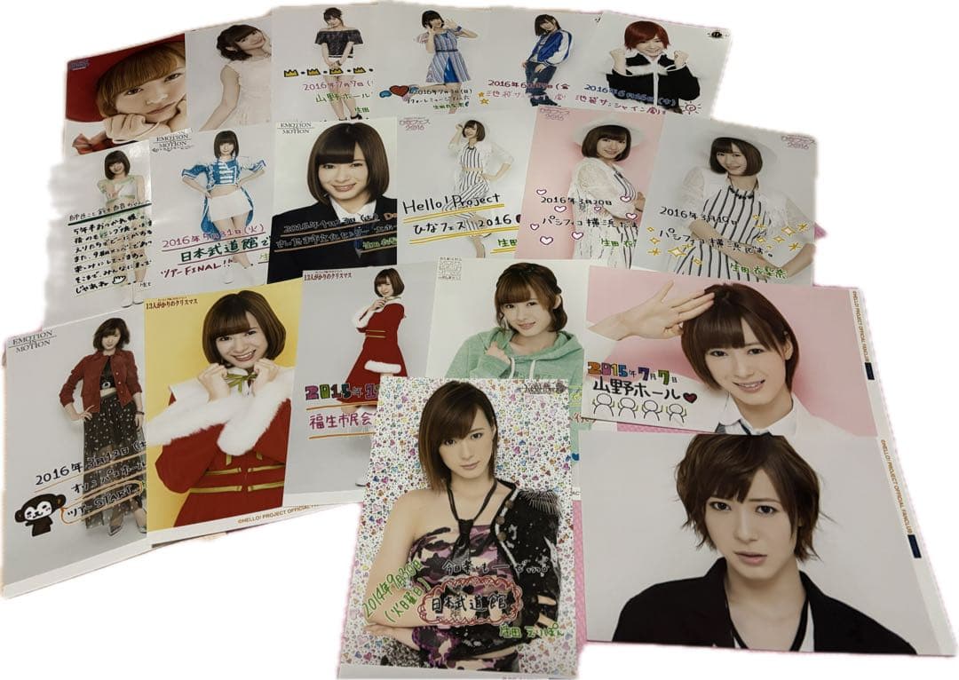 生田衣梨奈モーニング娘。生写真133枚グッズピンナップポスターまとめ売りセット