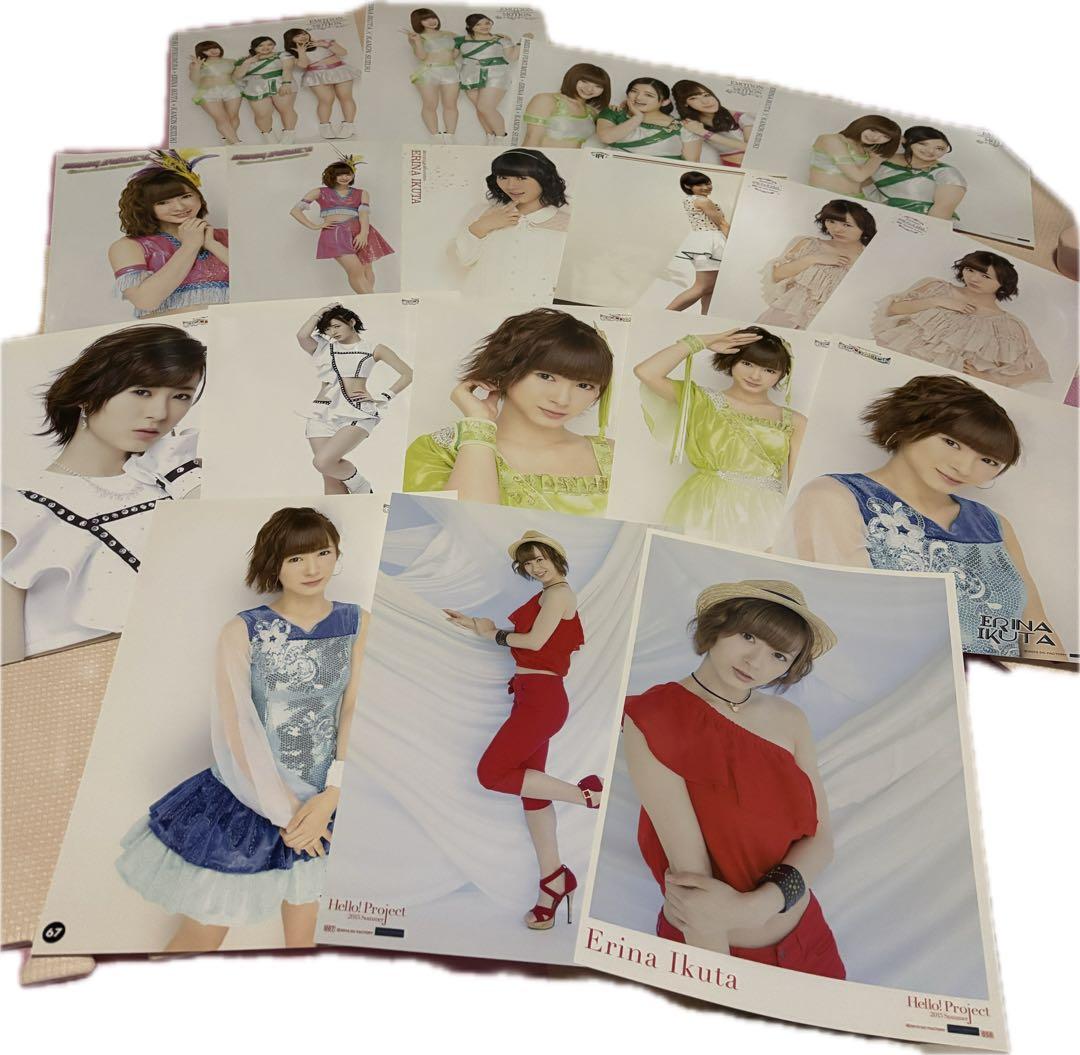 生田衣梨奈モーニング娘。生写真133枚グッズピンナップポスターまとめ売りセット