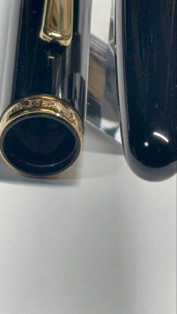 中屋万年筆廃盤バランスコントロールクロロ中字、ノーマルタイプ漆クロロ万年筆細字