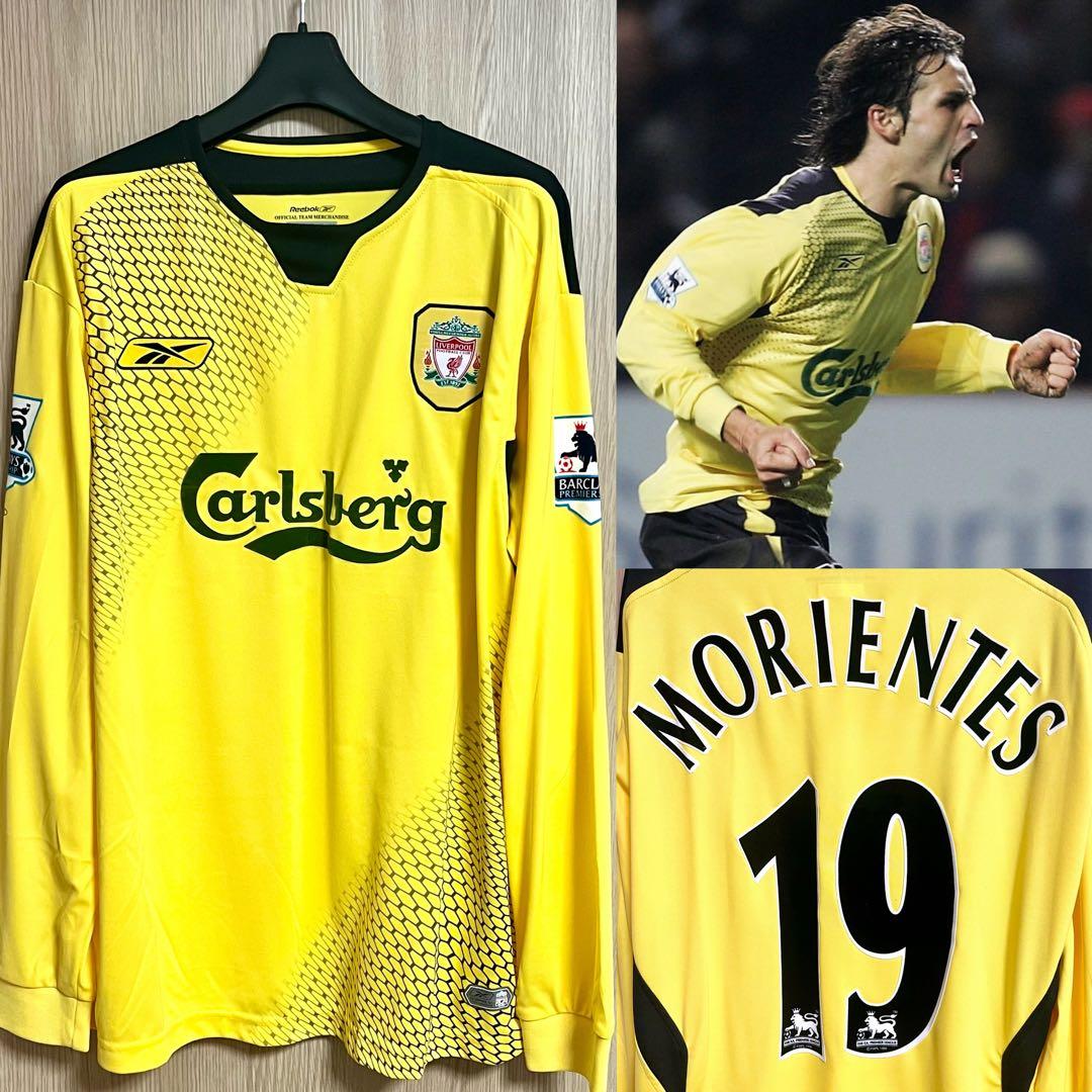 激レア　リバプール 04/06 アウェイ　長袖　ユニフォーム　モリエンテス