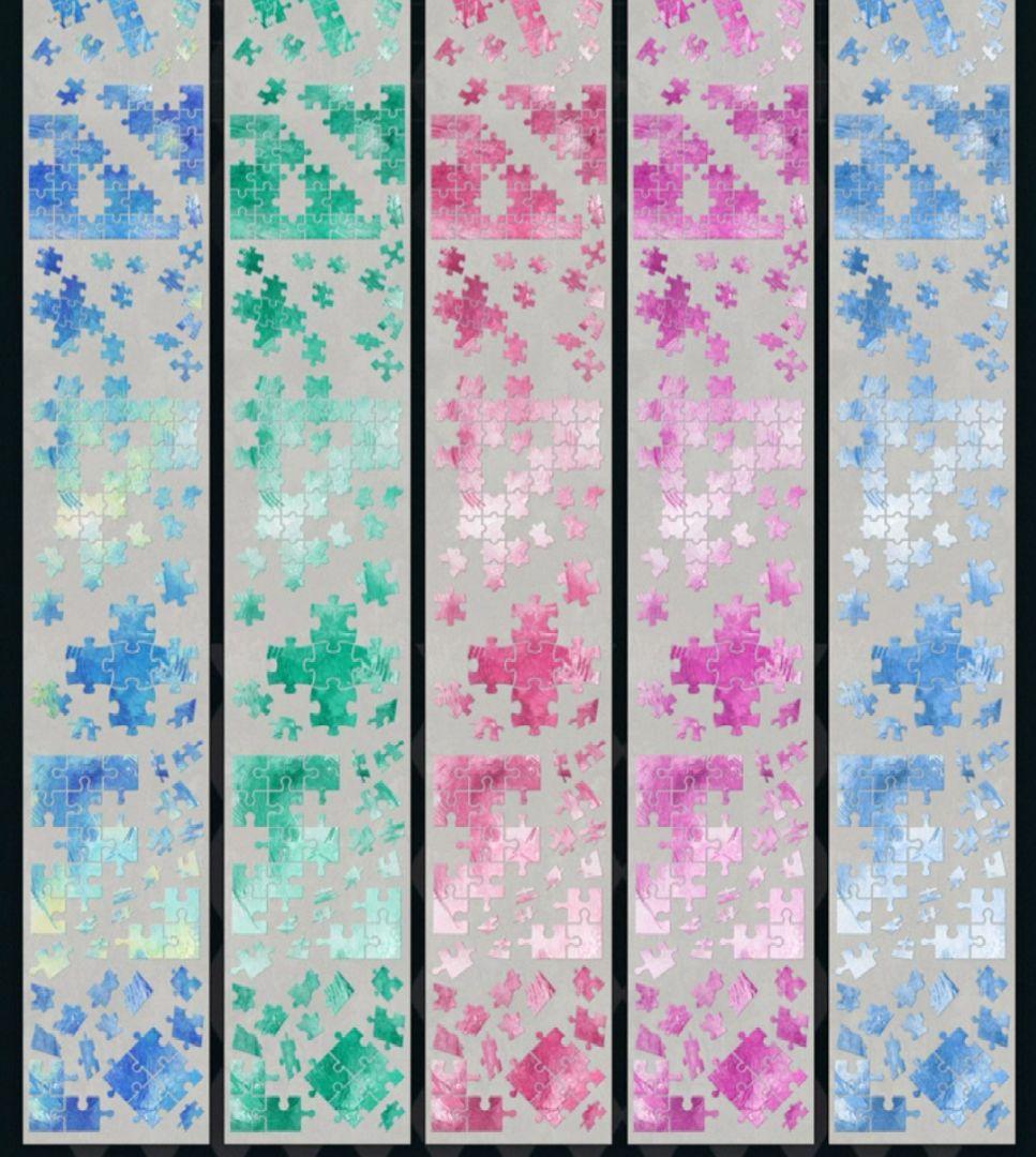 切売 1314★ 海外 マスキングテープ マステ PET 装飾 パズル 贝壳光