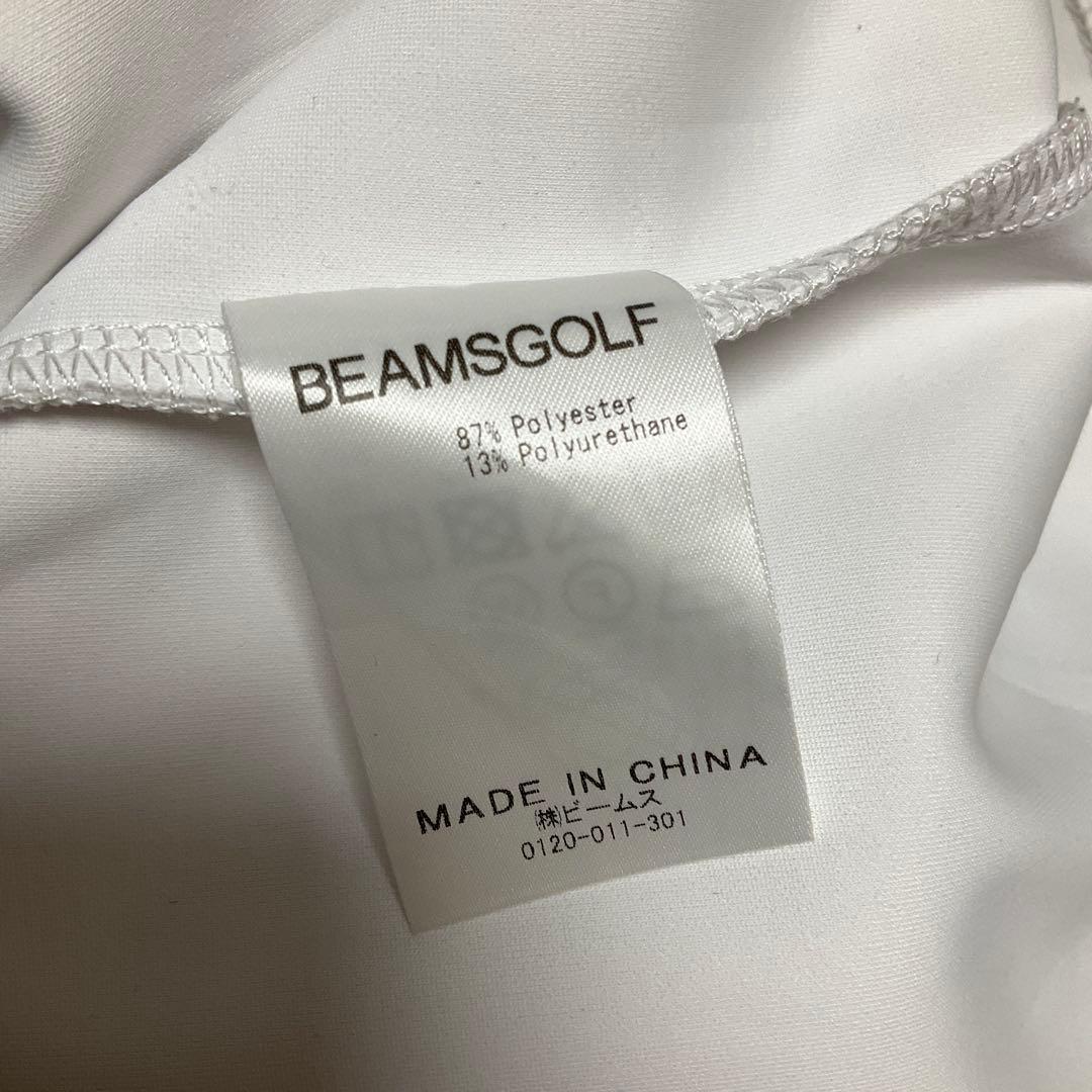 【BEAMS GOLF】　別注 フラッグモックネックシャツ　プルオーバー　ロンT