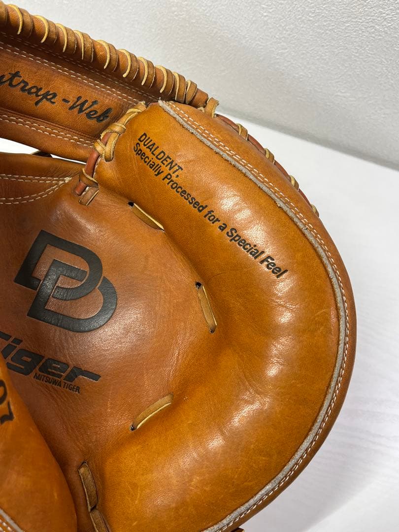 【希少・名作】美津和タイガー キャッチャーミット BMN-7007 少年用