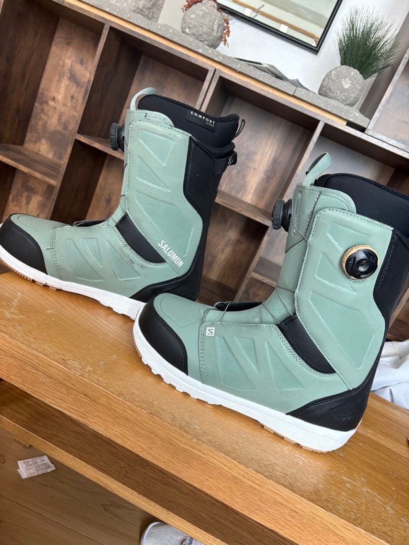 SALOMON launch スノーボードブーツ ミントグリーン