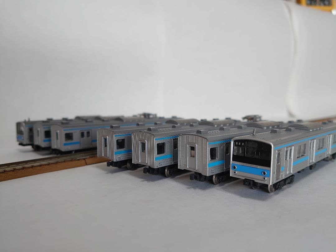 【値下げ】KATO Nゲージ 205系直流通勤形電車関西色 7両編成 USED品