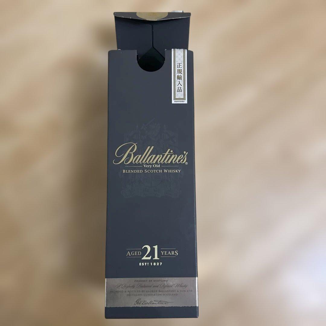 バランタイン 21年 700ml 旧ラベル　正規輸入品　未開栓品　1本
