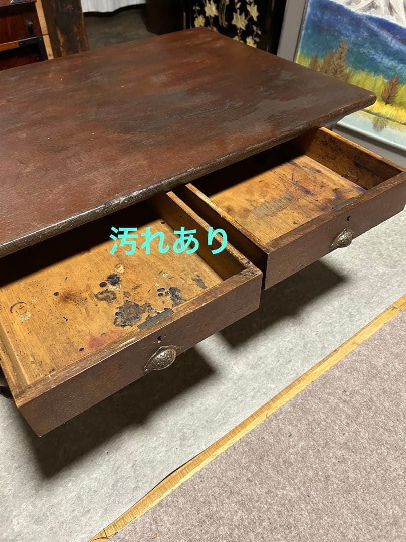 時代　文机　ローテーブル