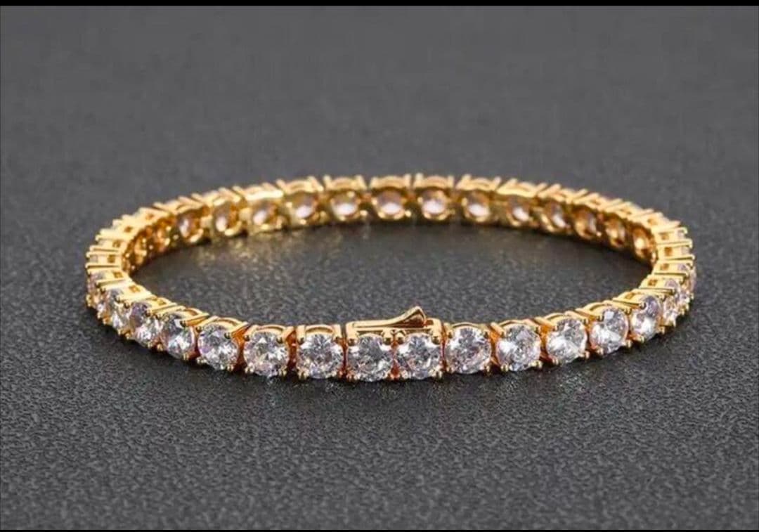 芸能人愛用 シルバー テニスネックレス CZ装飾　ランキング上位