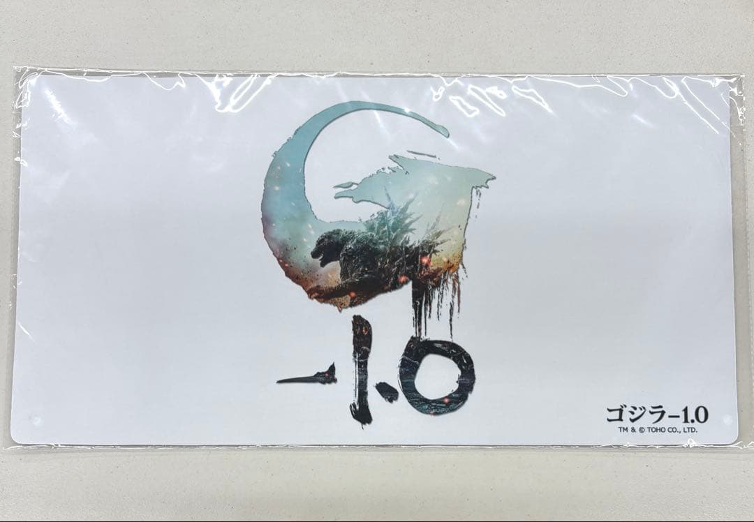 【未開封】トレカアイテムくじ「ゴジラ−1.0」ダブルチャンス プレイマット