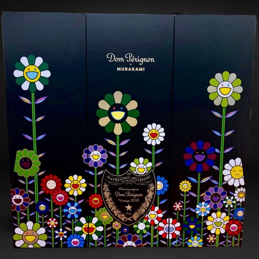 【新品未開封】ドンペリニヨン 村上隆限定コラボ(ヴィンテージ 2015) x3本