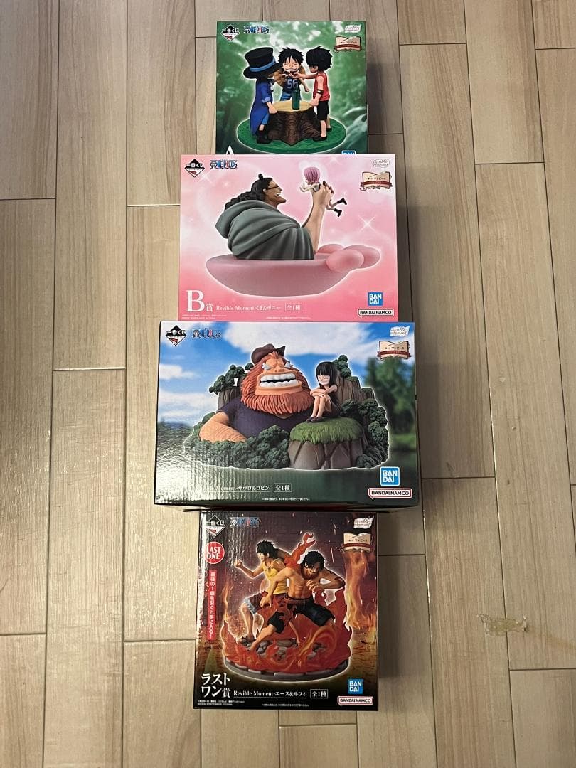 一番くじ ワンピース ドラマティックメモリーズ　A B C ラスト　フィギュア
