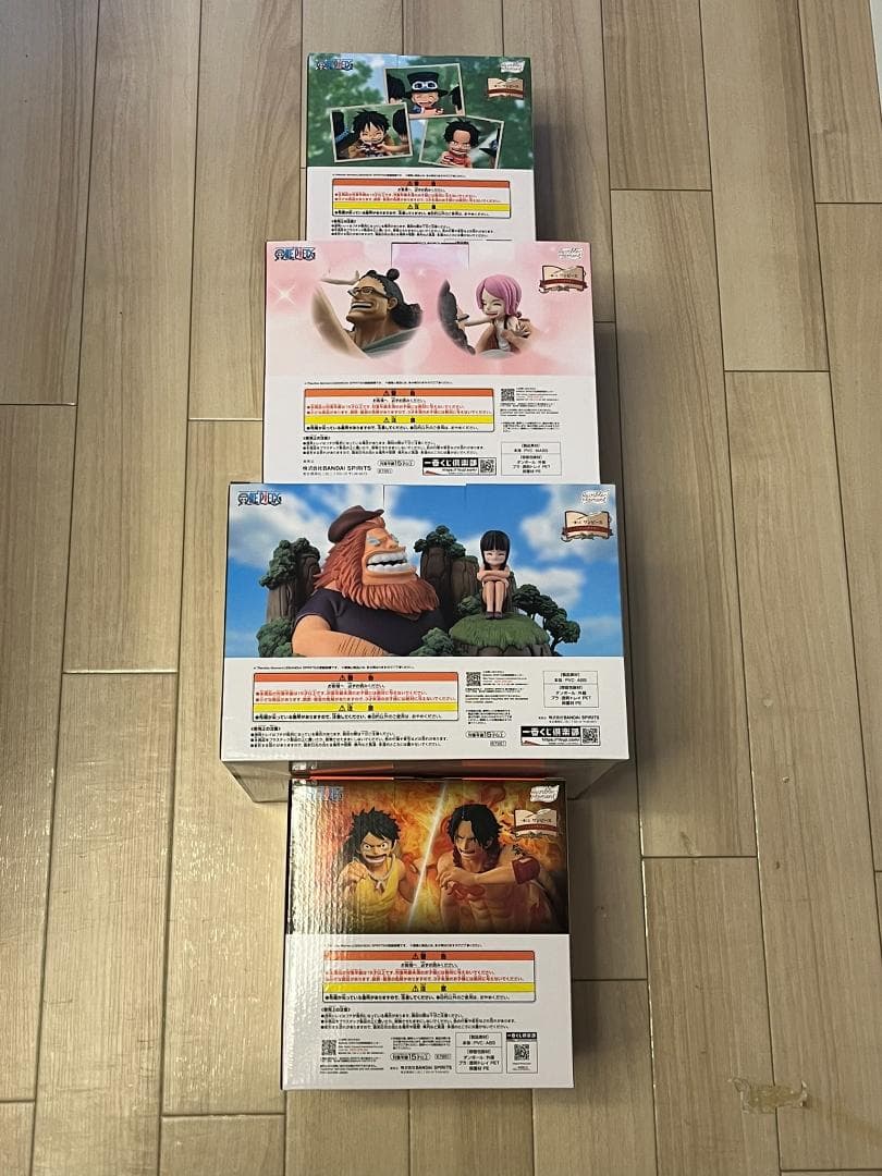 一番くじ ワンピース ドラマティックメモリーズ　A B C ラスト　フィギュア