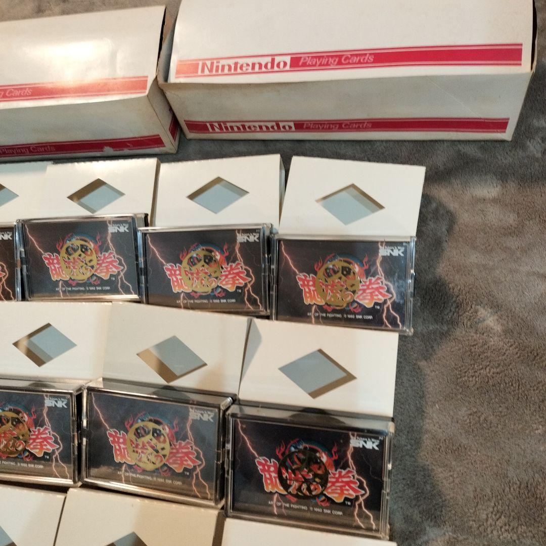 Nintendo トランプセット ネオジオ　龍虎の拳　トランプ大量　箱付き