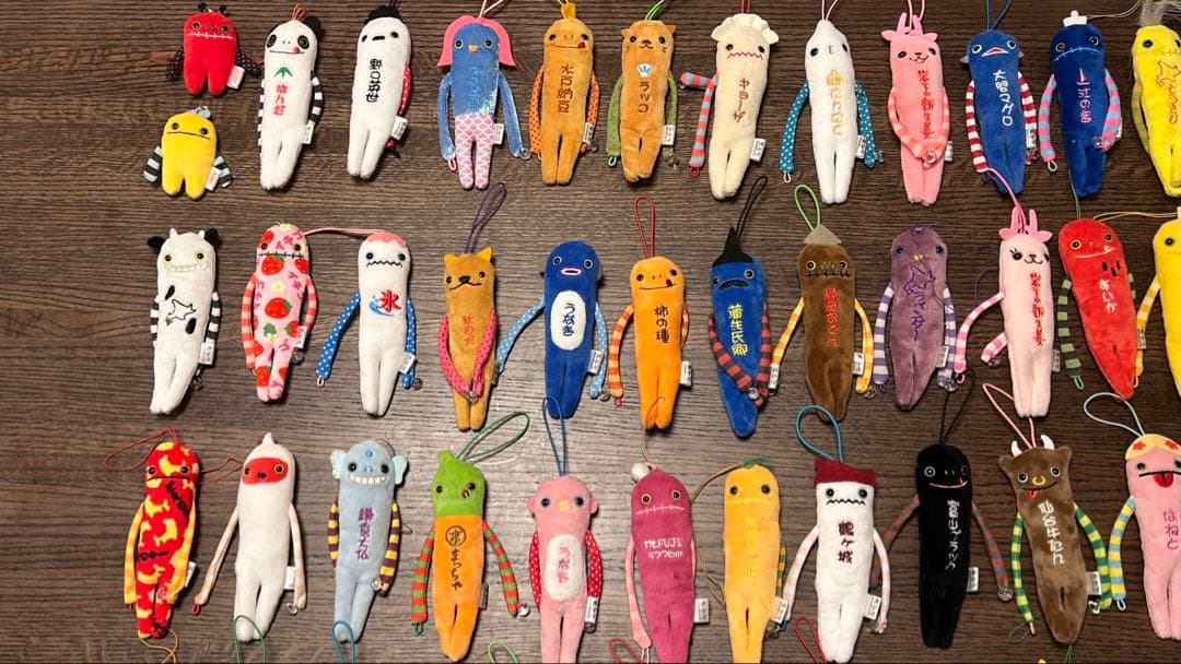 モケケ　もけけ　ストラップ　ご当地　106体セット　キーホルダー　ぬいぐるみ