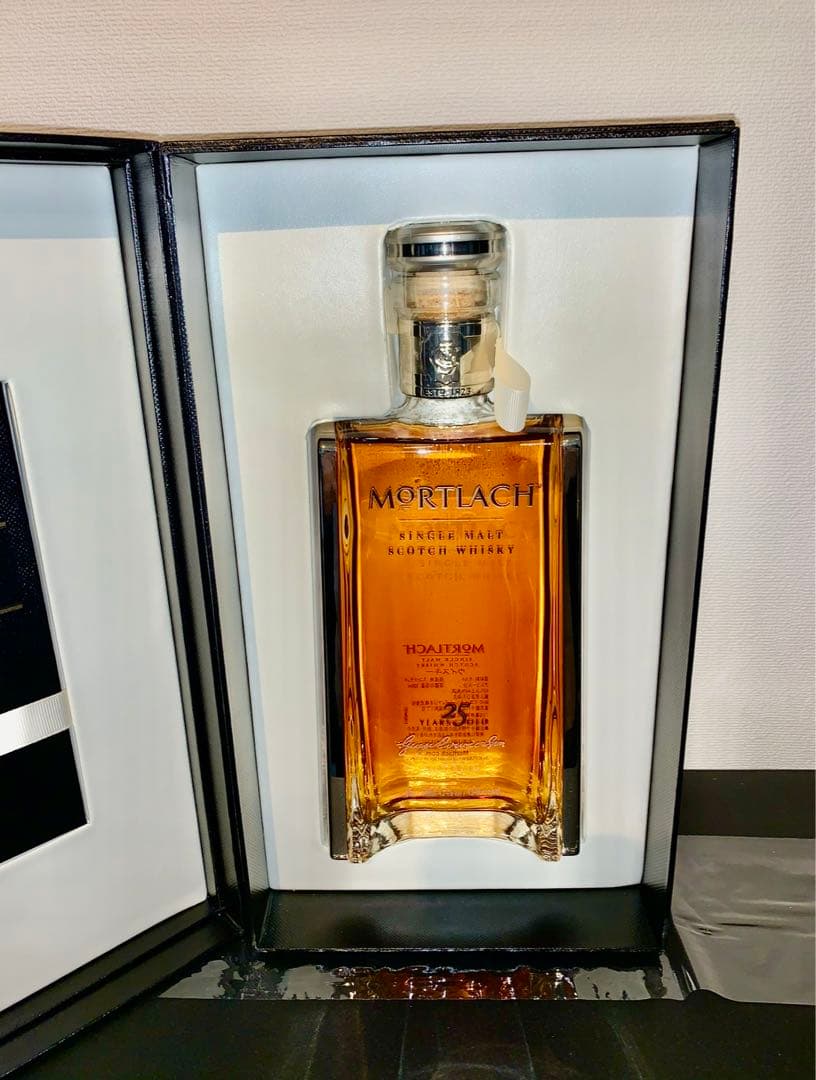 【未開栓】モートラック25年　クリスタルデカンター