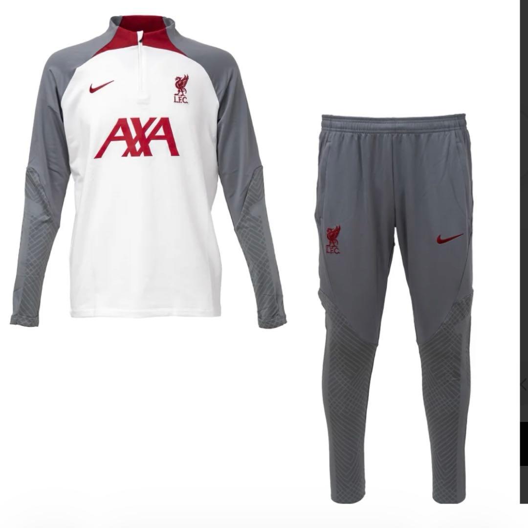 NIKE リバプール トレーニングウェア ホワイト/グレー