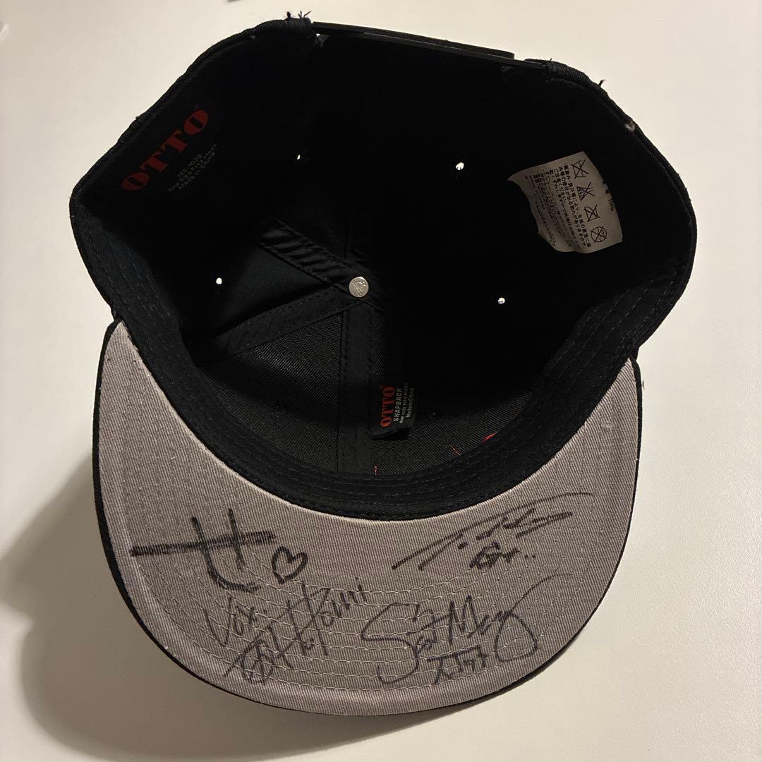 【細美武士・メンバーサイン入り】 MONOEYES キャップ