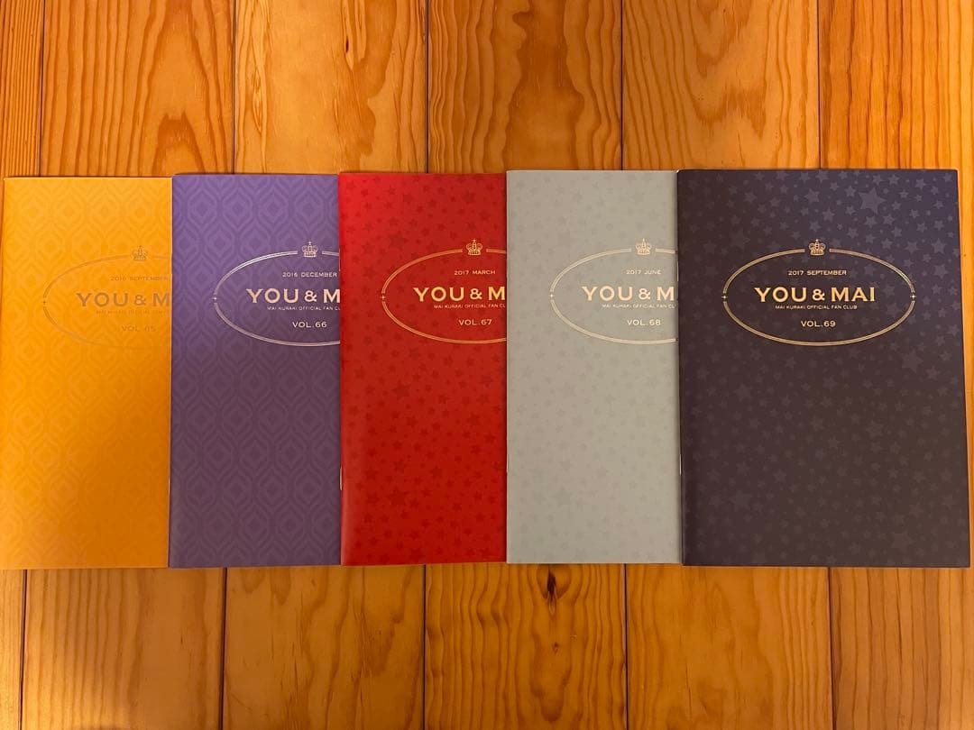 倉木麻衣　ファンクラブ　会報誌　vol.65〜vol.84 20冊セット