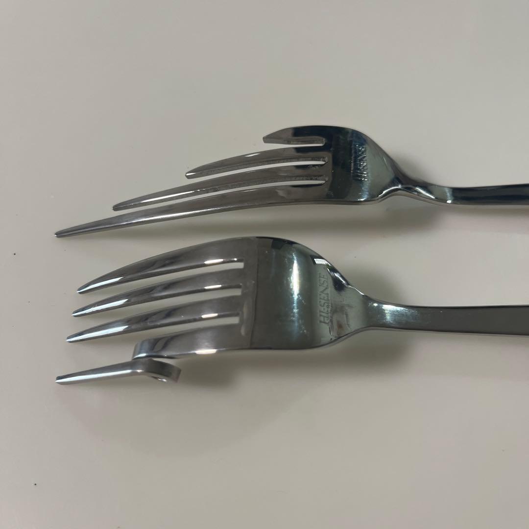 【非売品・未使用品】福田繁雄 デザイン アート カトラリー フォークセット