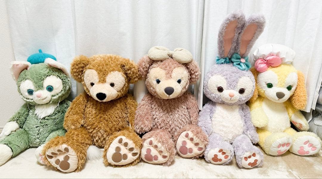 ダッフィー　フレンズ　ぬいぐるみセット