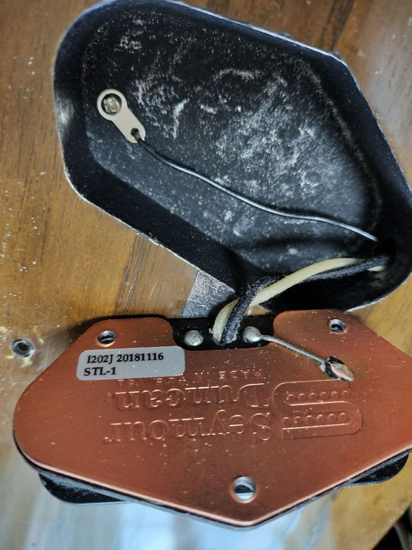 【自作コンポーネントギター】テレキャスタータイプ(配線アレンジ済)　ケース付き