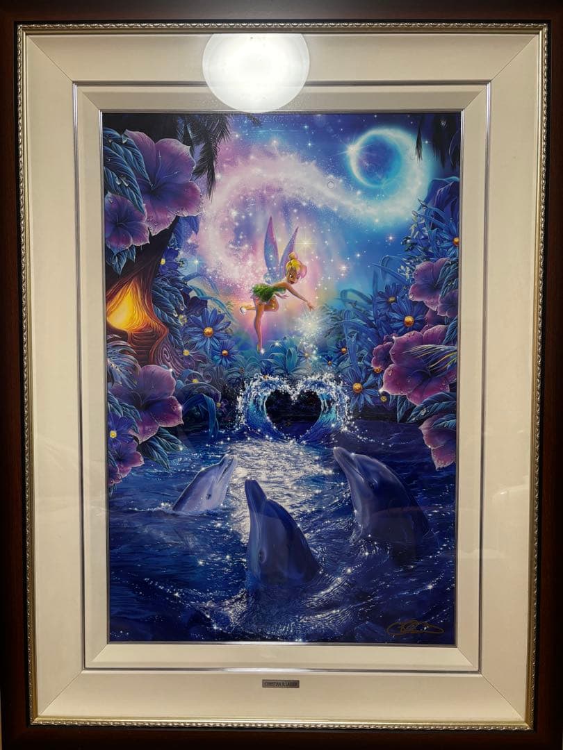 ラッセン エンチャンテッドエンカウンター(L) ディズニー 直筆サイン入り