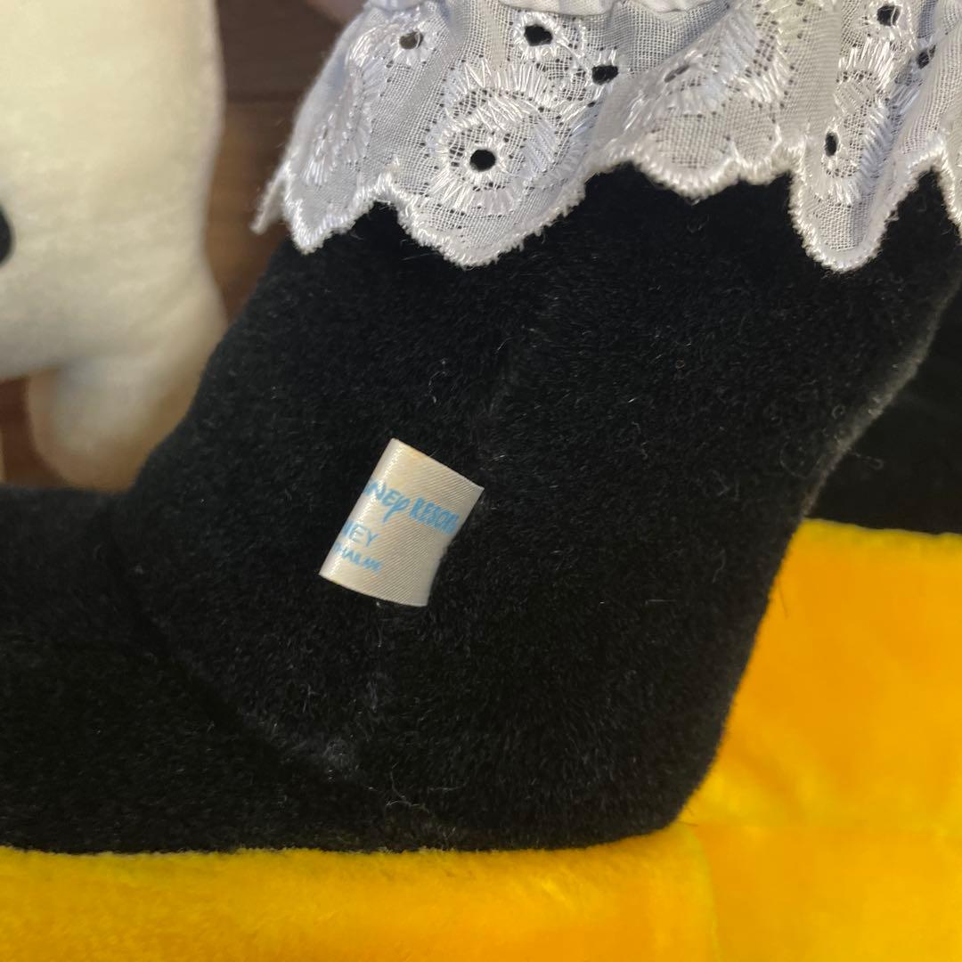 レトロ　ミッキー　ミニー　ビッグぬいぐるみ