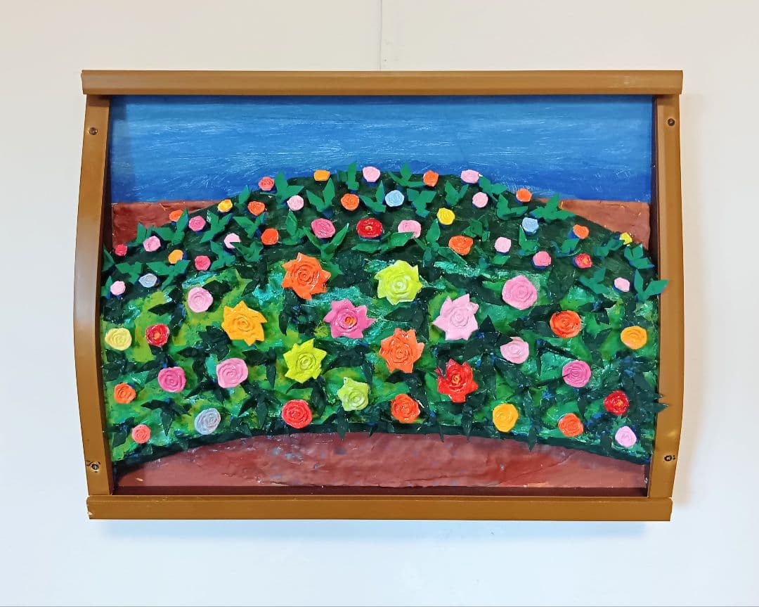 「芍薬の花壇」（未来絵画）