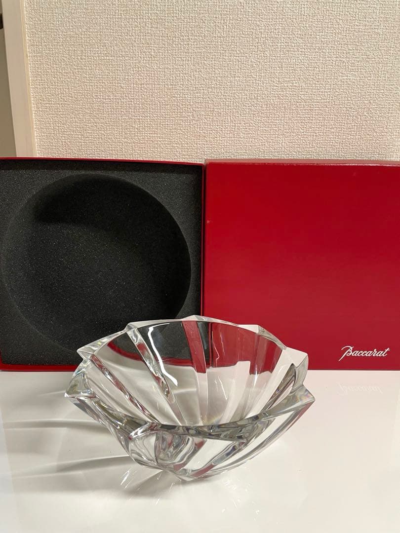 【美品】バカラ Baccarat クリスタル ボウル