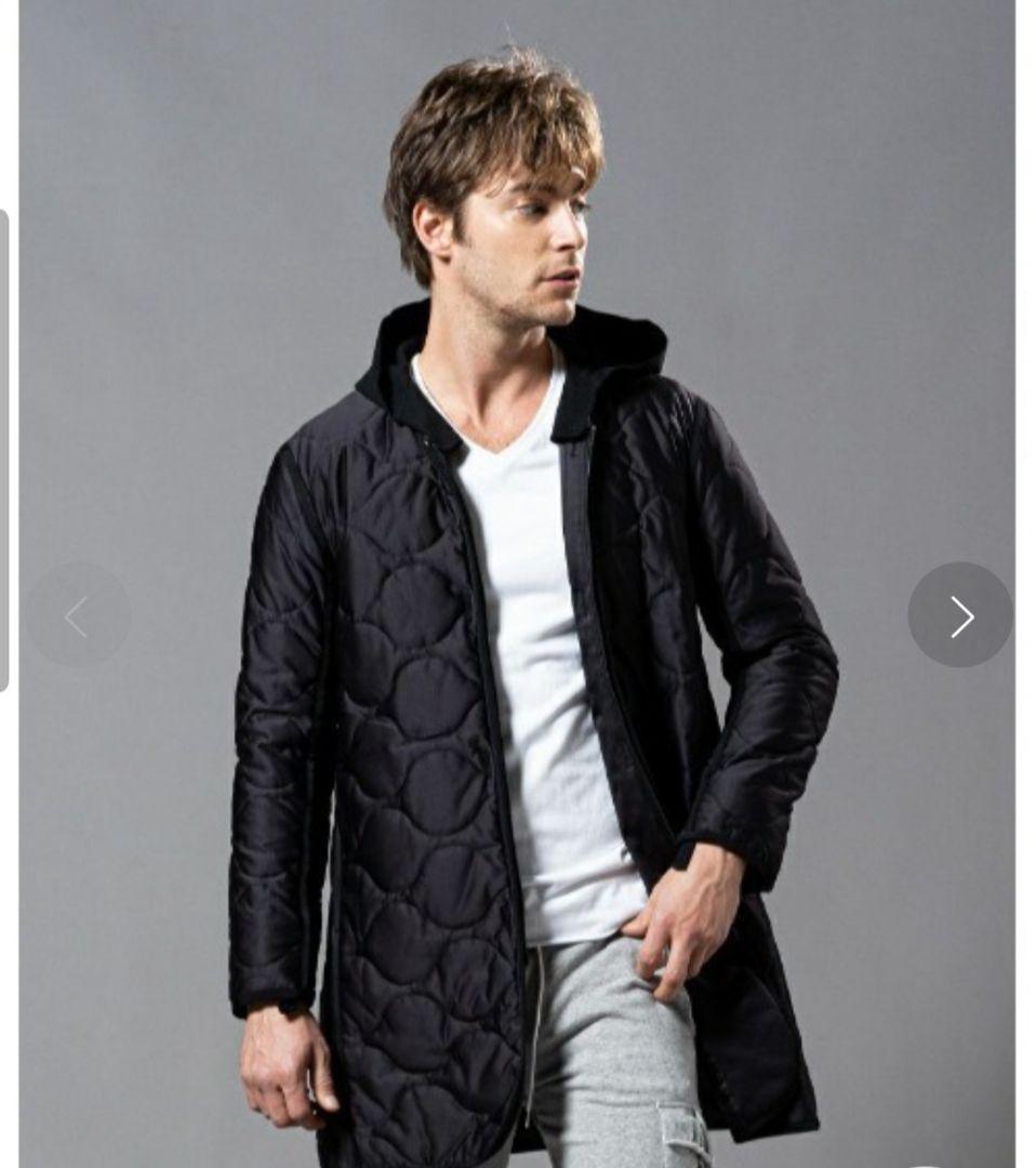 wjk hood quilt coat ナイロンキルトコート