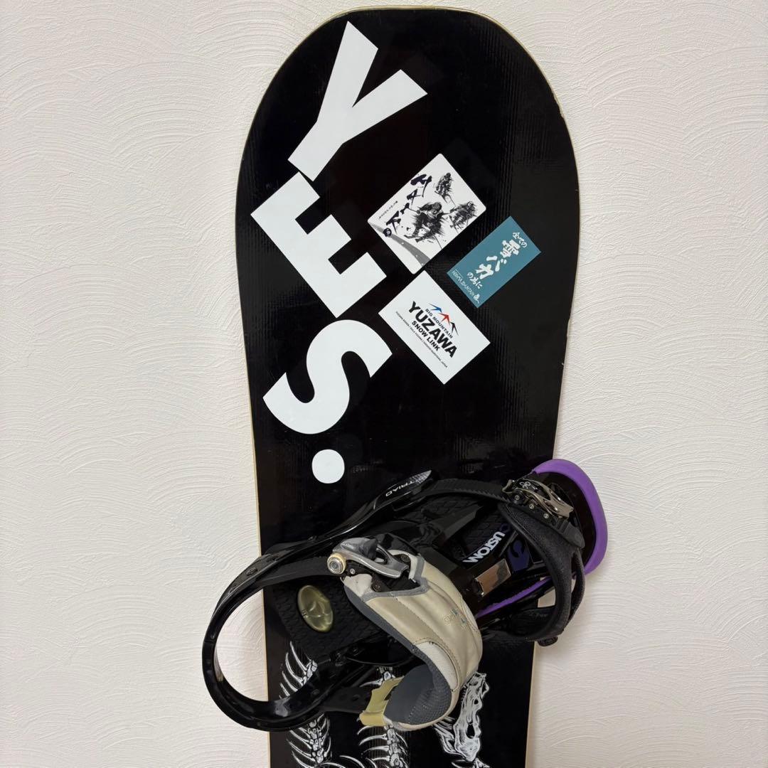 YES イエス BURTON バートン スノーボード バインディング セット