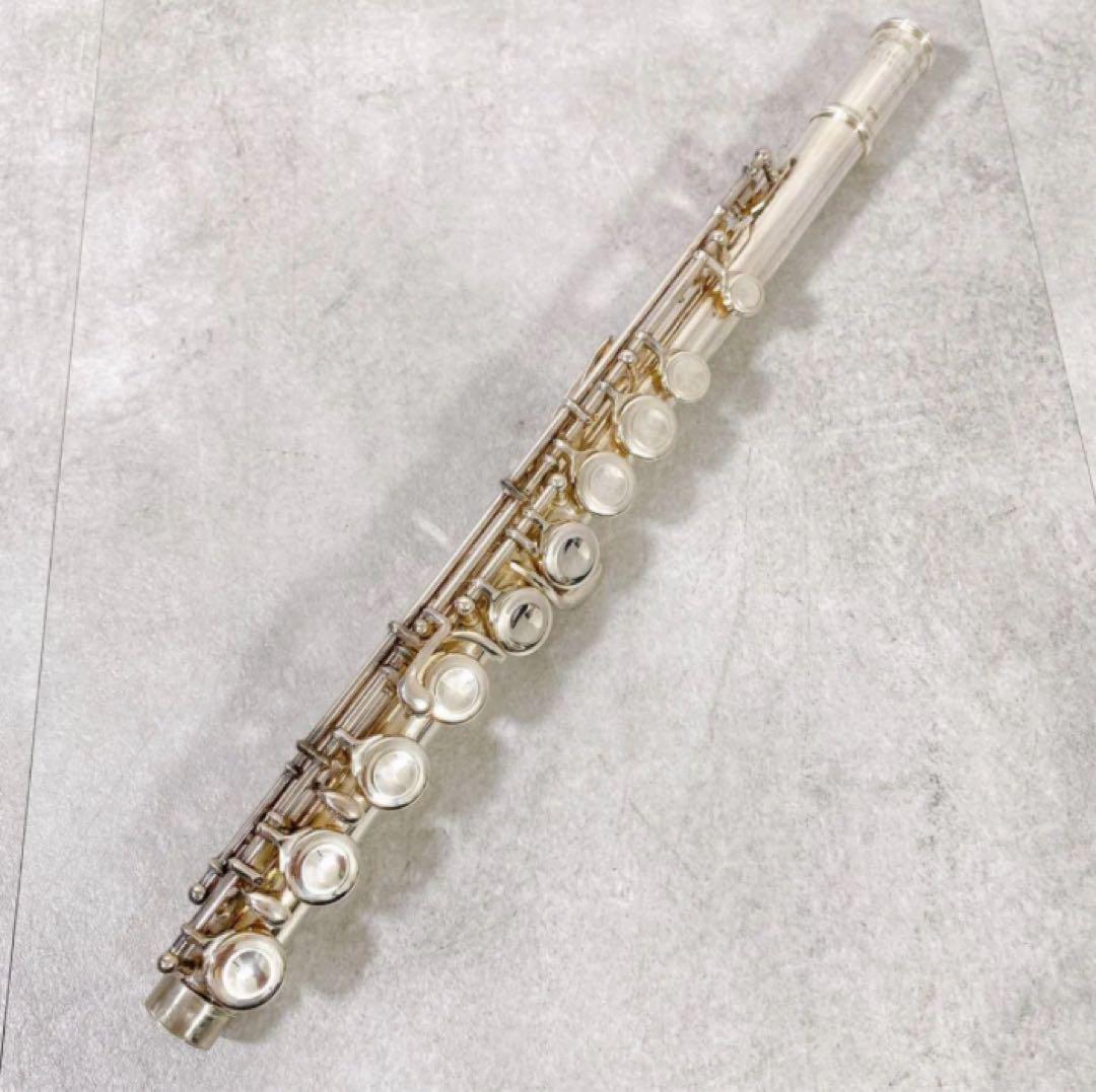 X363 Pearl パール PF-661 フルート 頭部管銀製 Eメカ 楽器