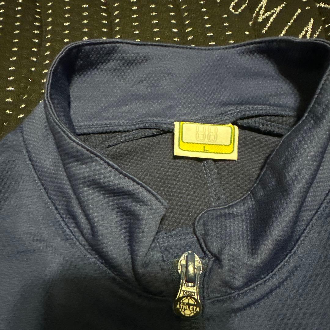ATHLETA ジャージ 紺色 Lサイズ
