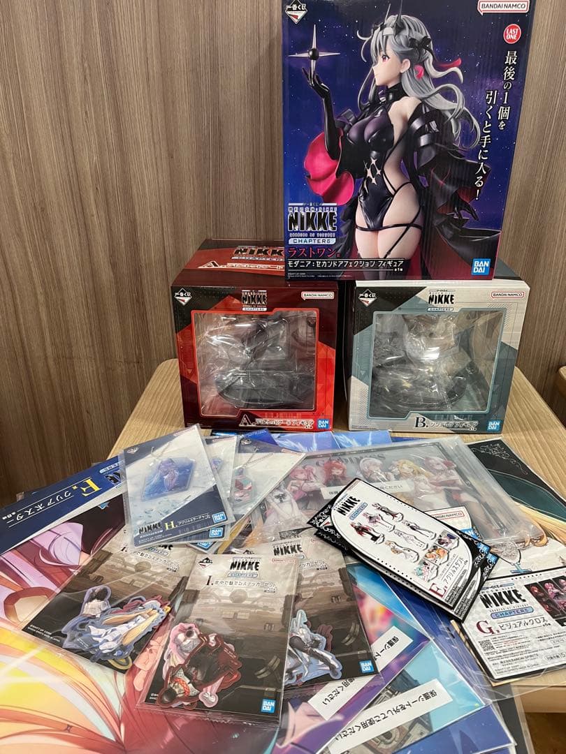 一番くじ　NIKKE 6 A賞 B賞 C賞 ラストワン賞　未開封