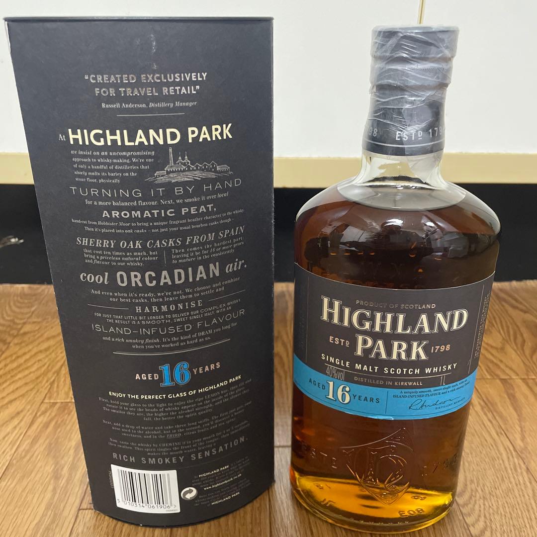 Highland Park 21年 16年　シングルモルトウイスキー