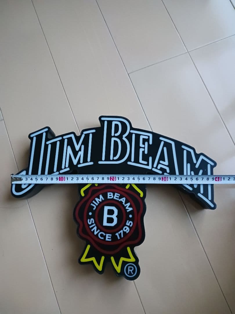 ジムビーム　ネオン　看板　ライト