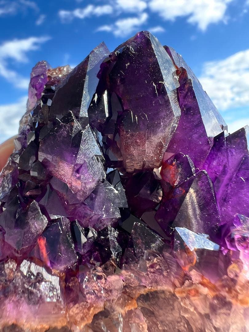 週末限定価格✨美✨希少石✨宝石質 オーラライト23 美しい神殿型原石✨導きの石