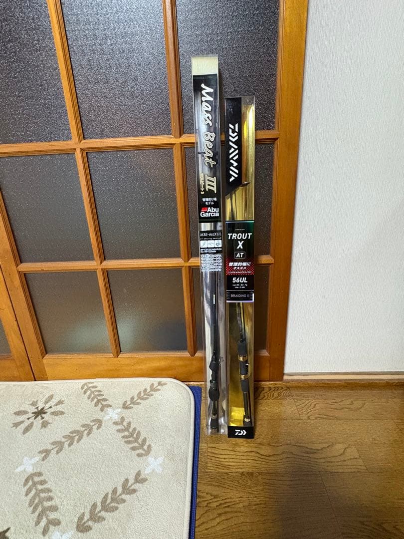 トラウトロッド DAIWA TROUT X AT アブガルシアマスビート3
