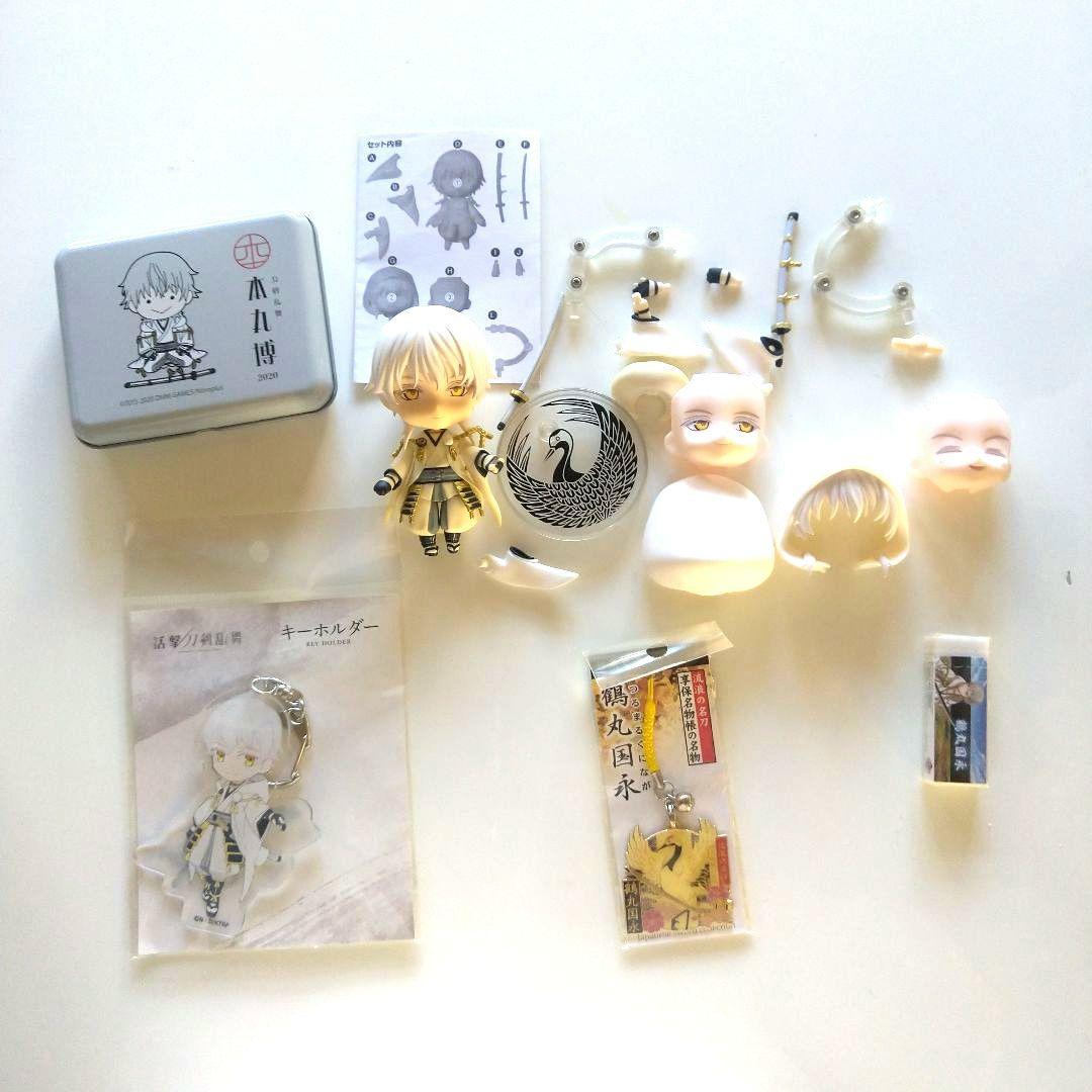 刀剣乱舞 山姥切国広 山姥切長義 鶴丸国永 ねんどろいど カード他まとめ売り