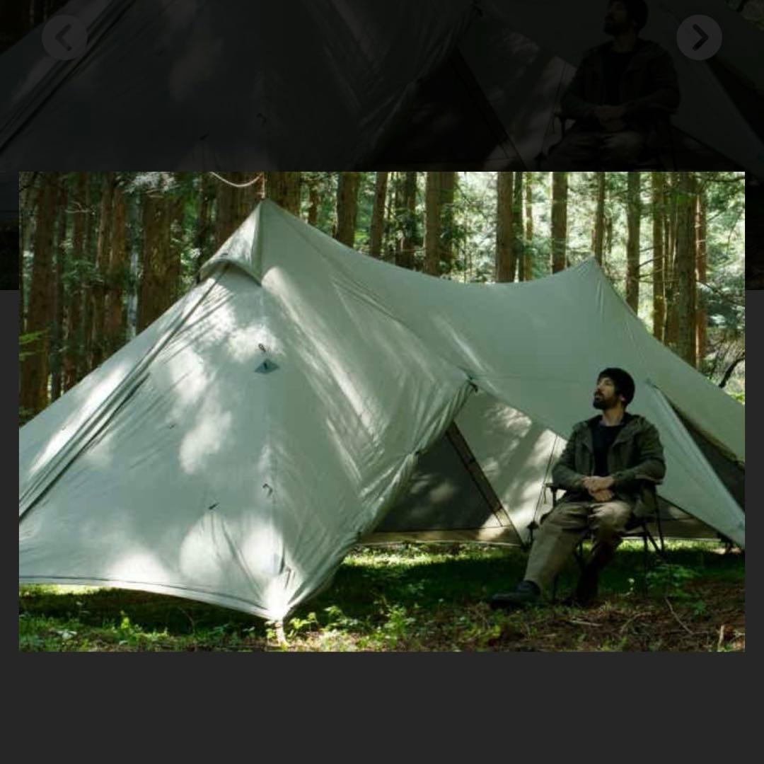 ま*め様 鎌倉天幕ハイドアウト　NEMOポール2本付き　ナショナルジオグラフィッ