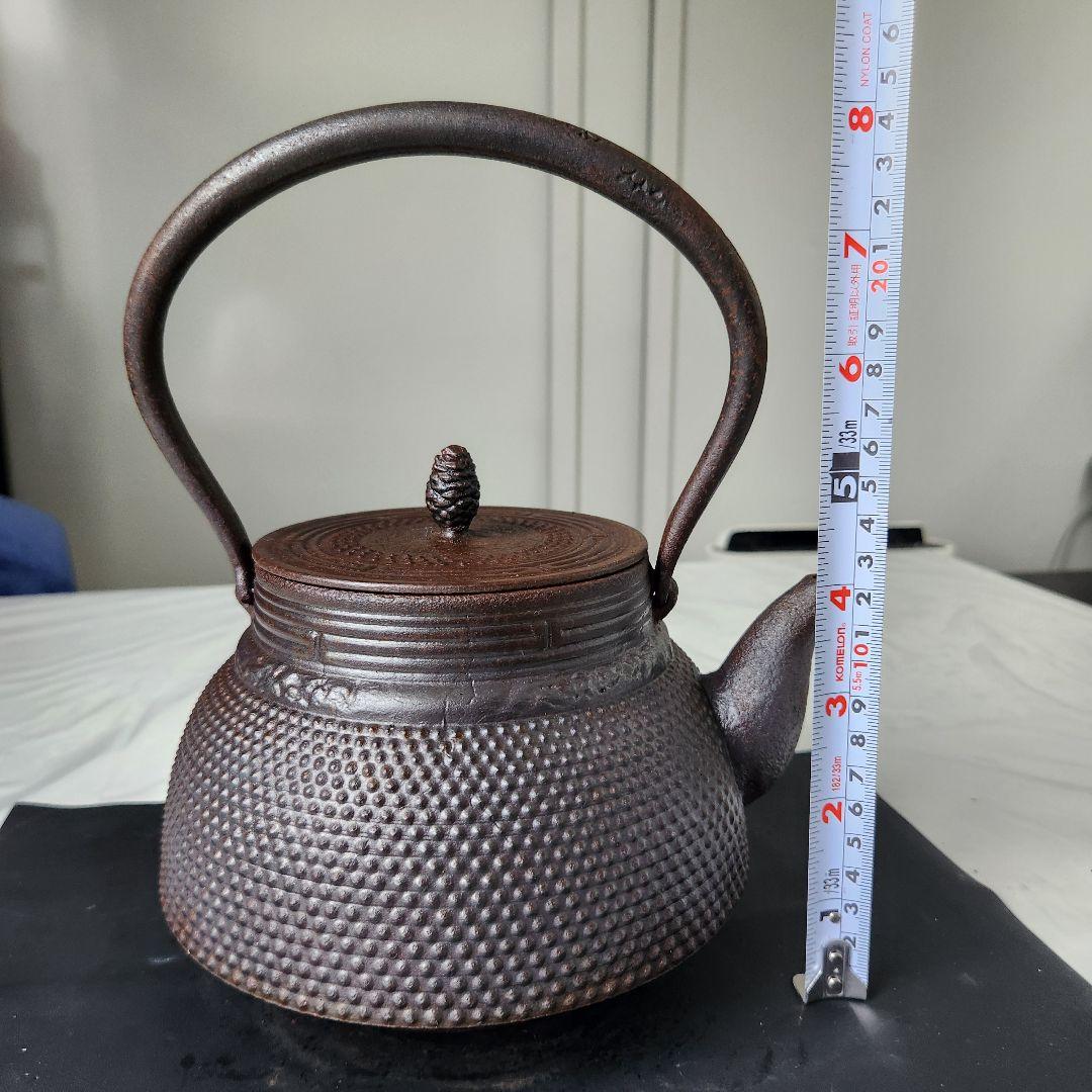 ＵＳＥＤ、良品　南部岩鋳製造　南部鉄瓶　南部鉄器