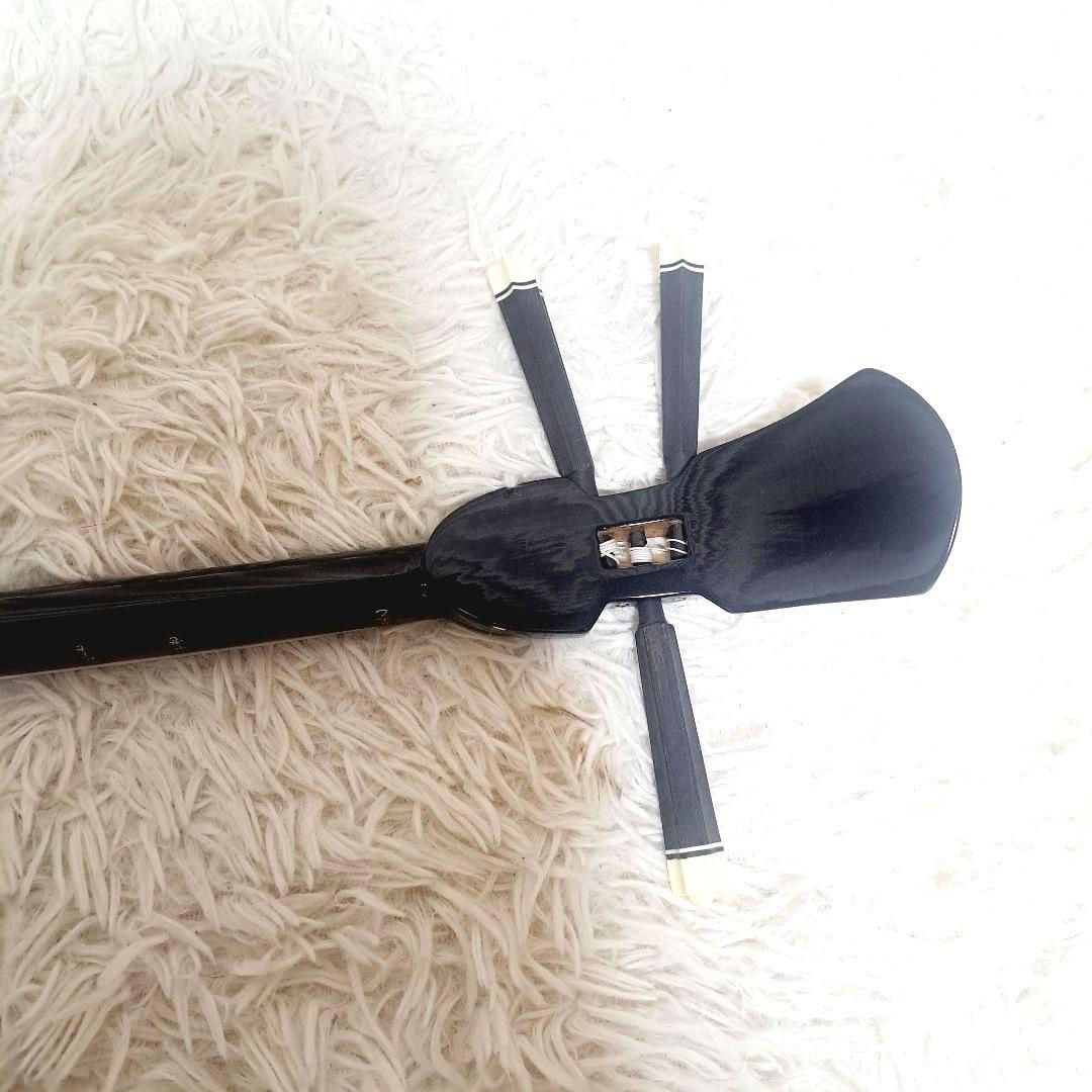 【高級品•職人手造り】沖縄三線 本蛇皮 本張り 本皮 弦楽器 和楽器 琉球