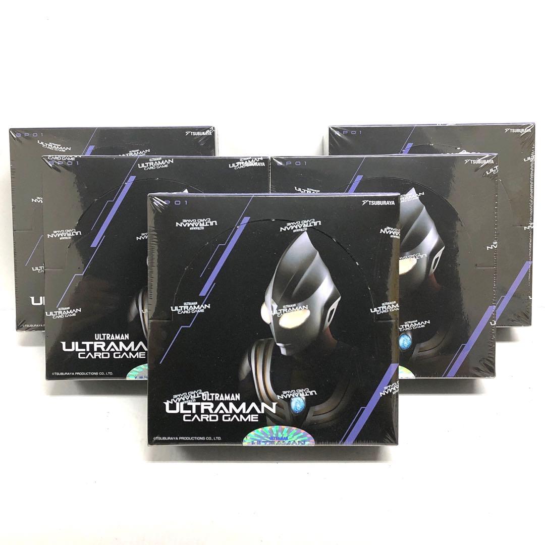 39▢ウルトラマンTCG 地球の守護者たち BP01 5BOX KM0623-3